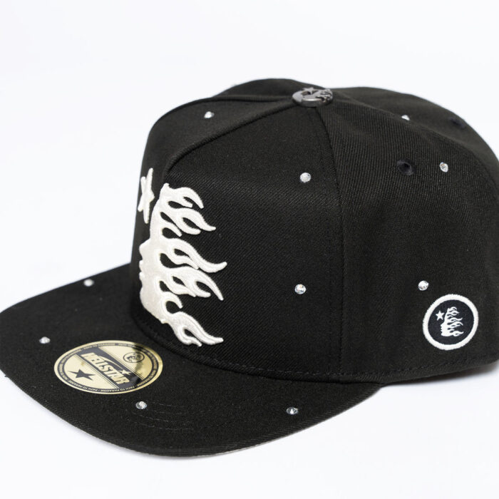 Starry Night Fitted Hat (Black)